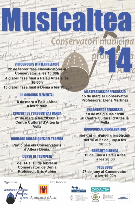 El Conservatori i la Regidoria de Cultura engeguen una nova edició de ‘Musicaltea’