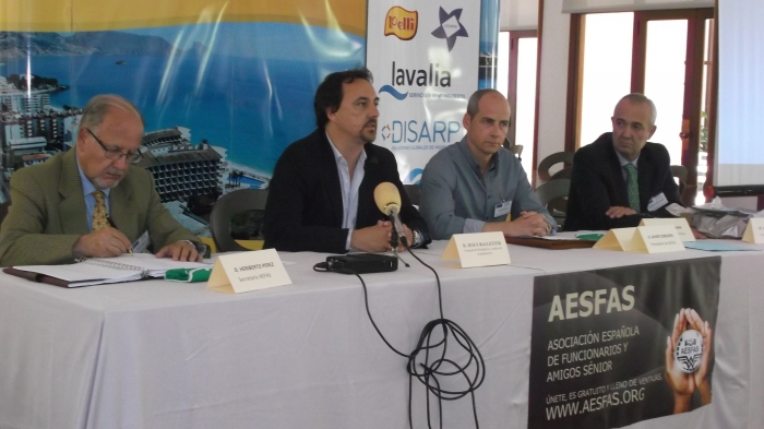 La Asociación Española de Funcionarios jubilados celebra su Asamblea anual en Altea