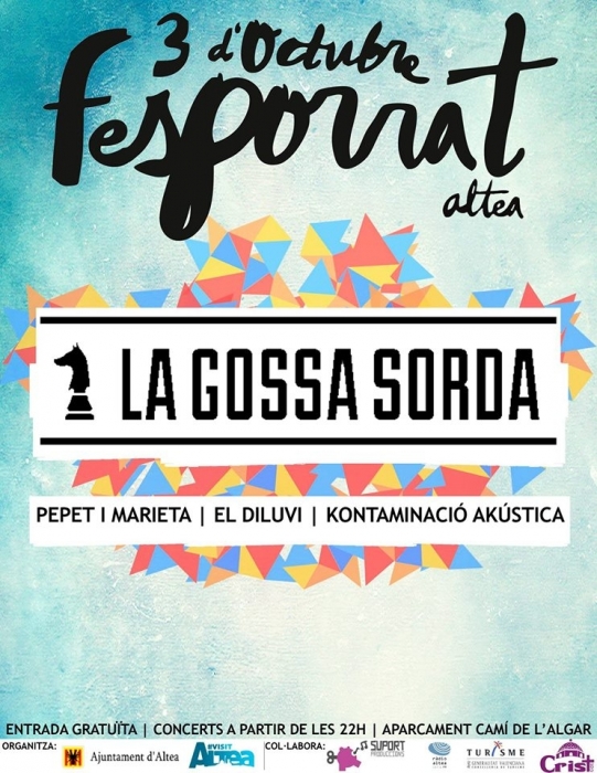 La Gossa Sorda actuarà a la primera edició del ‘Fesporrat’