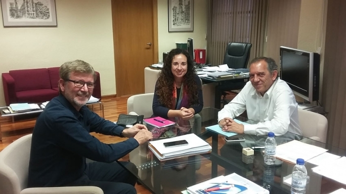 Vicenta Pérez manté una reunió en Conselleria amb Miquel Soler i Jaume Fullana per a abordar els temes que més preocupen sobre educació