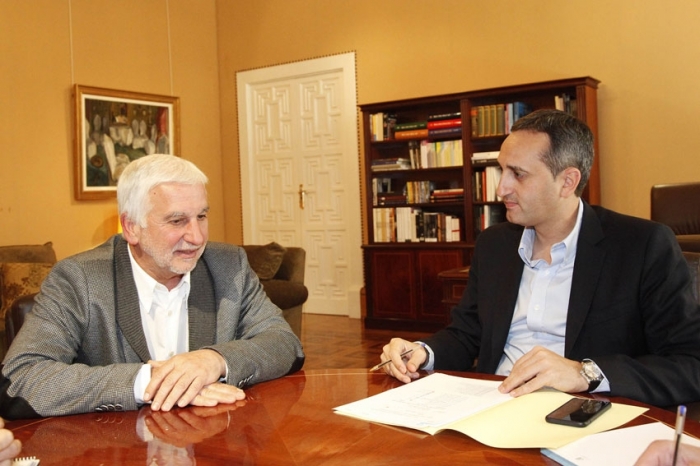Jaume Llinares es reuneix amb el President de la Diputació amb l’objectiu d’aconseguir finançament per a projectes d’Altea