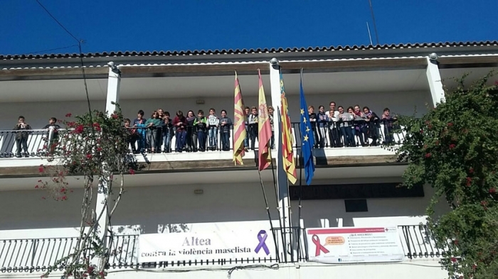 Alumnes del CEIP d’Altea la Vella visiten l’Ajuntament