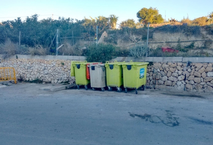 Altea es situa al capdavant de la gestió de residus voluminosos de la comarca