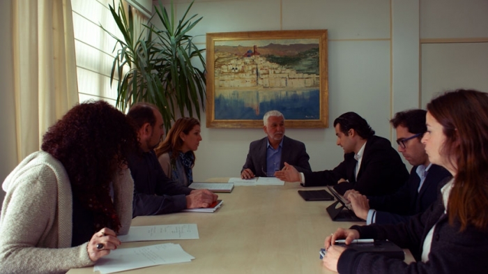 L’alcade i la regidora de Turisme mantenen una reunió de treball amb el vicepresident de la Diputació d’Alacant i Diputat de Turisme, Eduardo Dolón