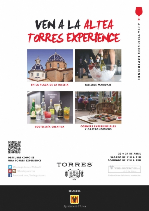 La plaça de l’església acull els dies 23 i 24 d’abril la ”Altea Torres Experience 2016’’