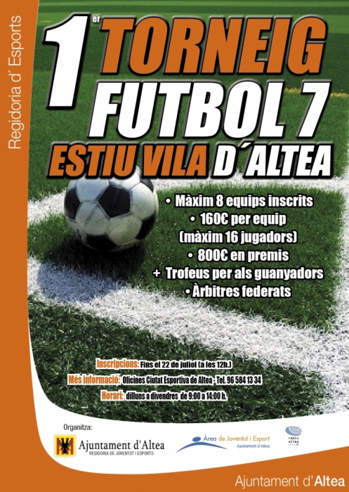 I edició del Torneig de ‘Futbol 7 Vila d’Altea’