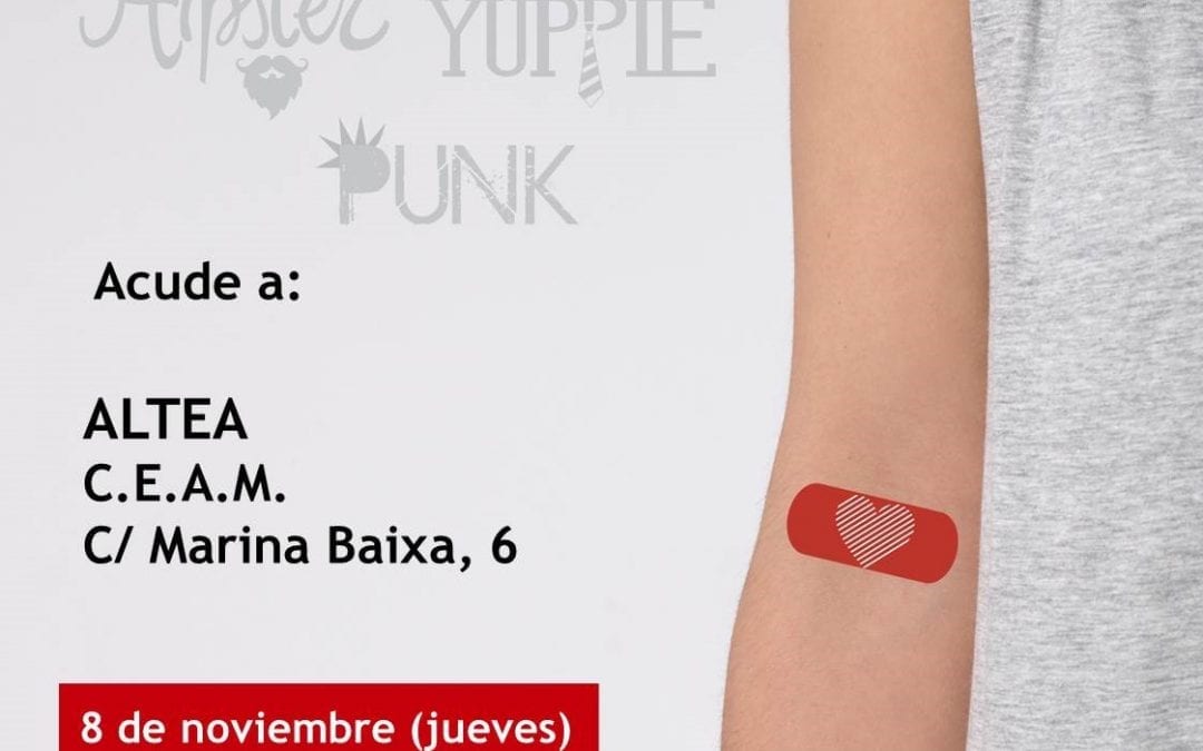 Dijous 8 de novembre, de 16:30 a 20:30h en el CEAM, dóna sang i salva tres vides