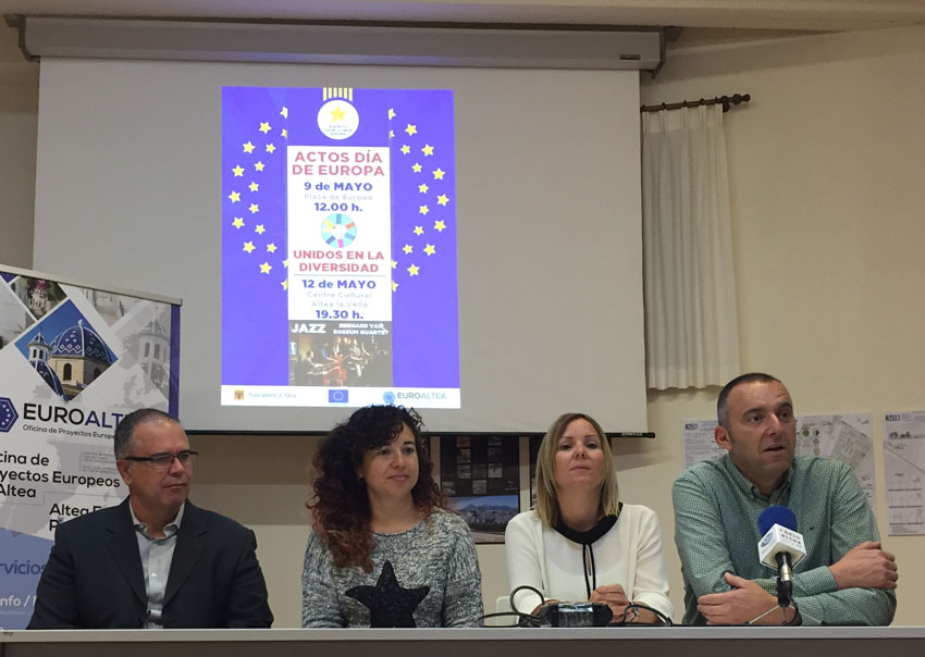 Altea celebrarà el Dia d’Europa amb una àmplia participació ciutadana
