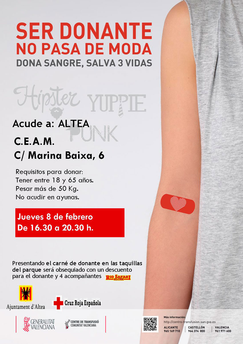 Es presenta una nova campanya de donació de sang
