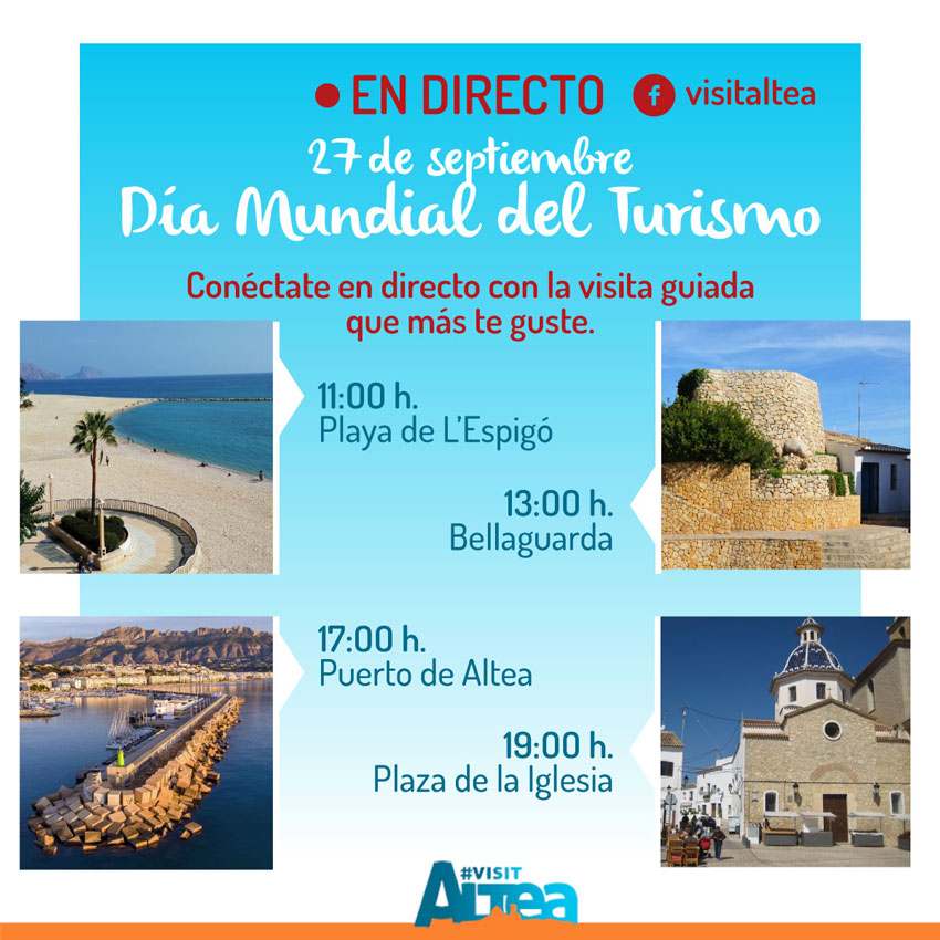 Altea celebra el Día Mundial del Turismo #WTD2018