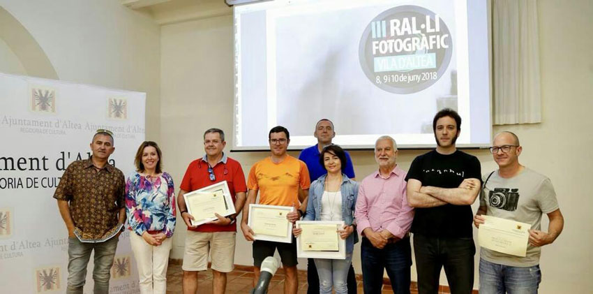 Amplia participación en el Ral•li Fotogràfic y destacada posición de  los competidores alteanos