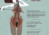 El Cor de la Generalitat Valenciana, Capella de Ministrers i Sinfonietta Altea protagonitzen el Festival de Música Antiga i Barroca