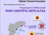 Hoy a las 12:00 horas, la Casa de Cultura acoge la firma del convenio de colaboración para la puesta en marcha del 'Parque Científico Artes Altea' de la Universidad Miguel Hernández.