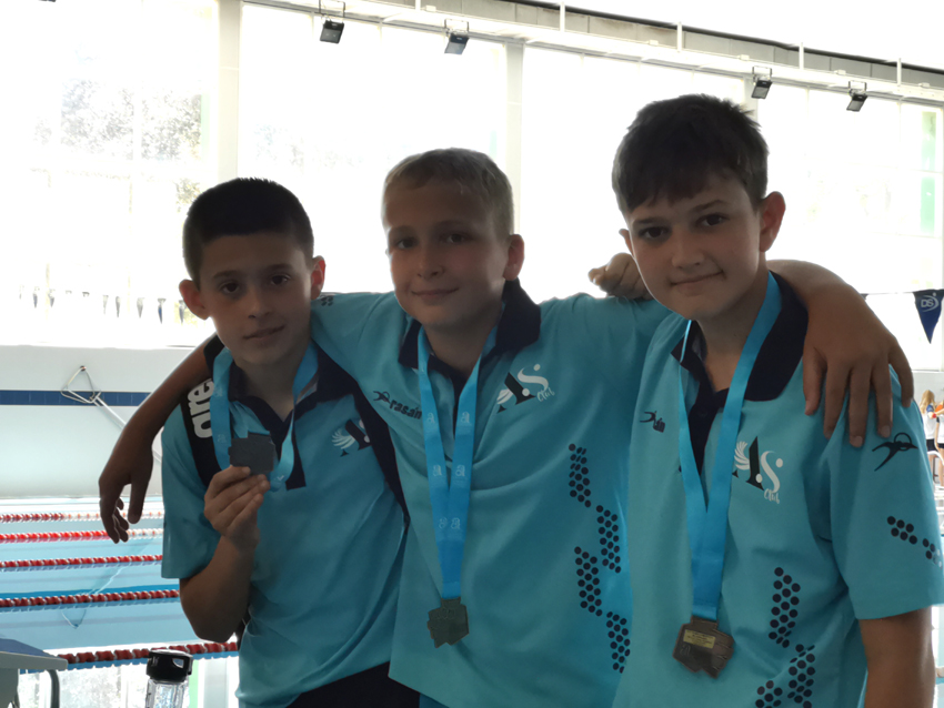 Tres medalles per als integrants d’Adrenalin Sport en el Trofeu Diputació d’Alacant de Natació Base