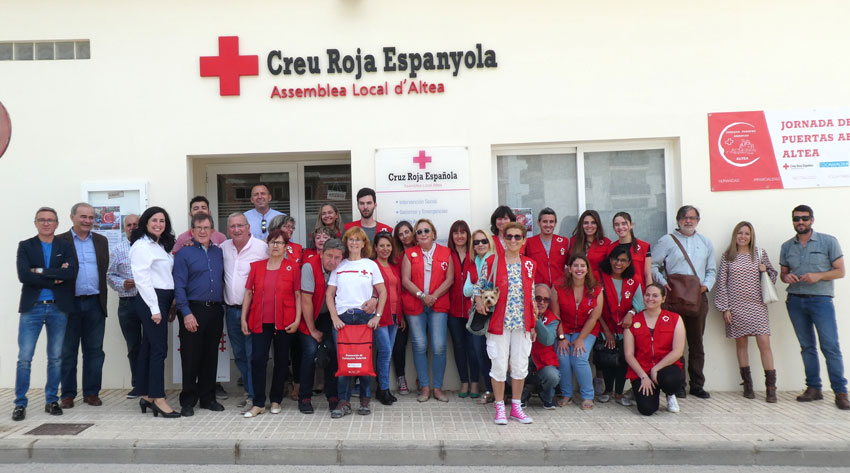 Cruz Roja da a conocer su labor en Altea con una semana repleta de actividades