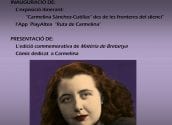 Altea acogerá la exposición itinerante dedicada a Carmelina Sáchez-Cutillas, ‘’Des de les fronteres del silenci’’