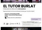 Altea acollirà l'òpera bufa en valencià "El Tutor Burlat"