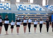 Buenos resultados para las gimnastas alteanas en su primera competición online