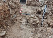 Las obras para la renovación de la red de infraestructuras hidráulicas de Altea la Vella han sacado a la luz restos arqueológicos de hace 2.500 años