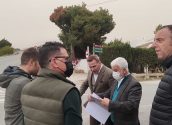 Ayuntamiento y Diputación proyectan la ejecución de una rotonda en la carretera de la Nucía, frente a la Peugeot