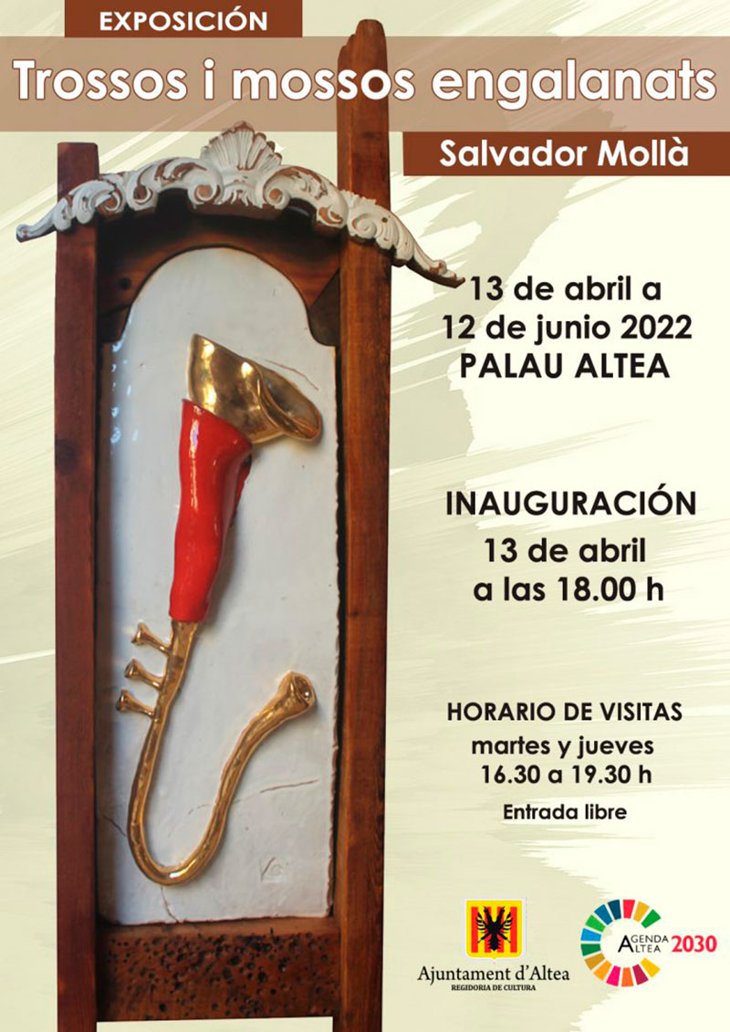 Palau Altea acollirà l’exposició “Trossos i mossos engalanats” de Salvador Mollà