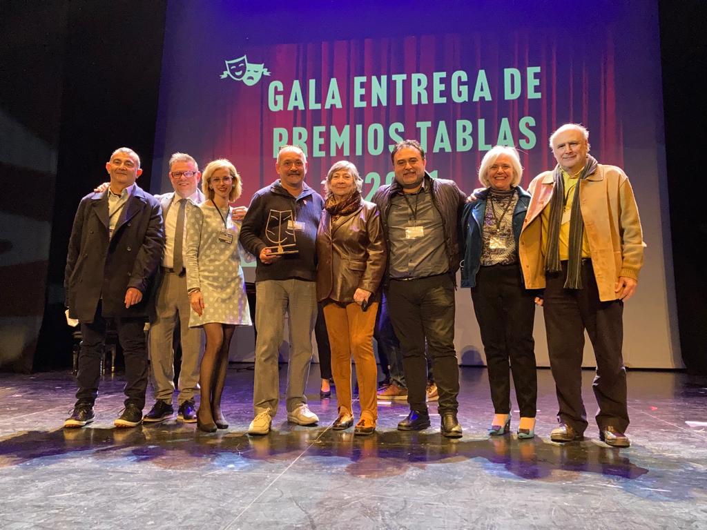 El grup teatral Pla i Revés guardonat amb el Premio Tablas 2021 al Grup de la FTACV