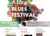 La Plaça de l'Aigua tornarà a sonar a ritme de blues amb la 4a edició d'Altea Blues Festival