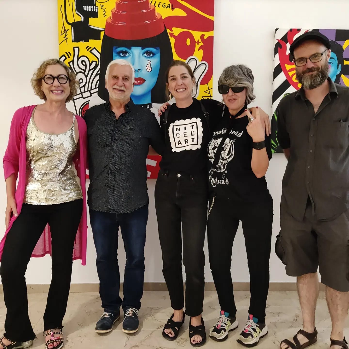 La Nit del Art ensenya els tallers dels artistes locals i inaugura l’exposició ‘Supercolors’ en col·laboració amb l’Ajuntament de Castelló