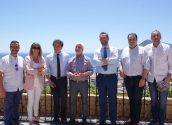 El secretari d'Estat de Turisme, Fernando Valdés, i el secretari autonòmic de Turisme, Francesc Colomer, visiten Altea