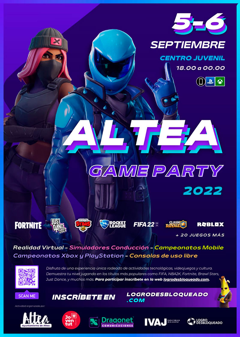 Joventut presenta l’esdeveniment tecnològic Altea Game Party 2022