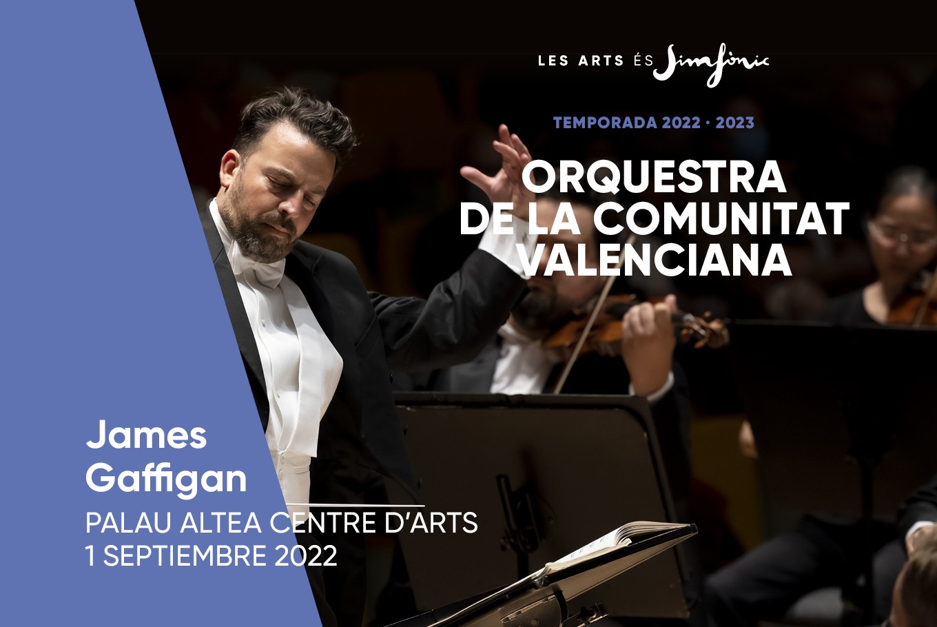 L’Orquestra de la Comunitat Valenciana obrirà la seua temporada l’1 de setembre a Palau Altea