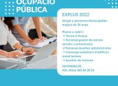 Fomento del Empleo da a conocer los seis perfiles que tendrán los próximos EXPLUS 2022 del Ayuntamiento de Altea
