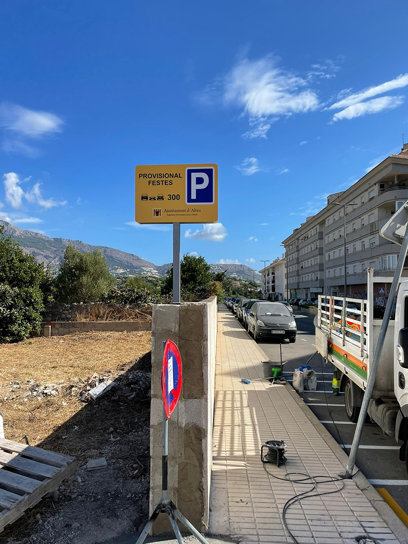 Escena Urbana habilita un aparcament de més de 300 places a Camí de l’Algar