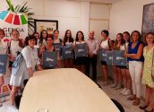 El Ayuntamiento de Altea recibe a 10 alumnas alemanas de intercambio