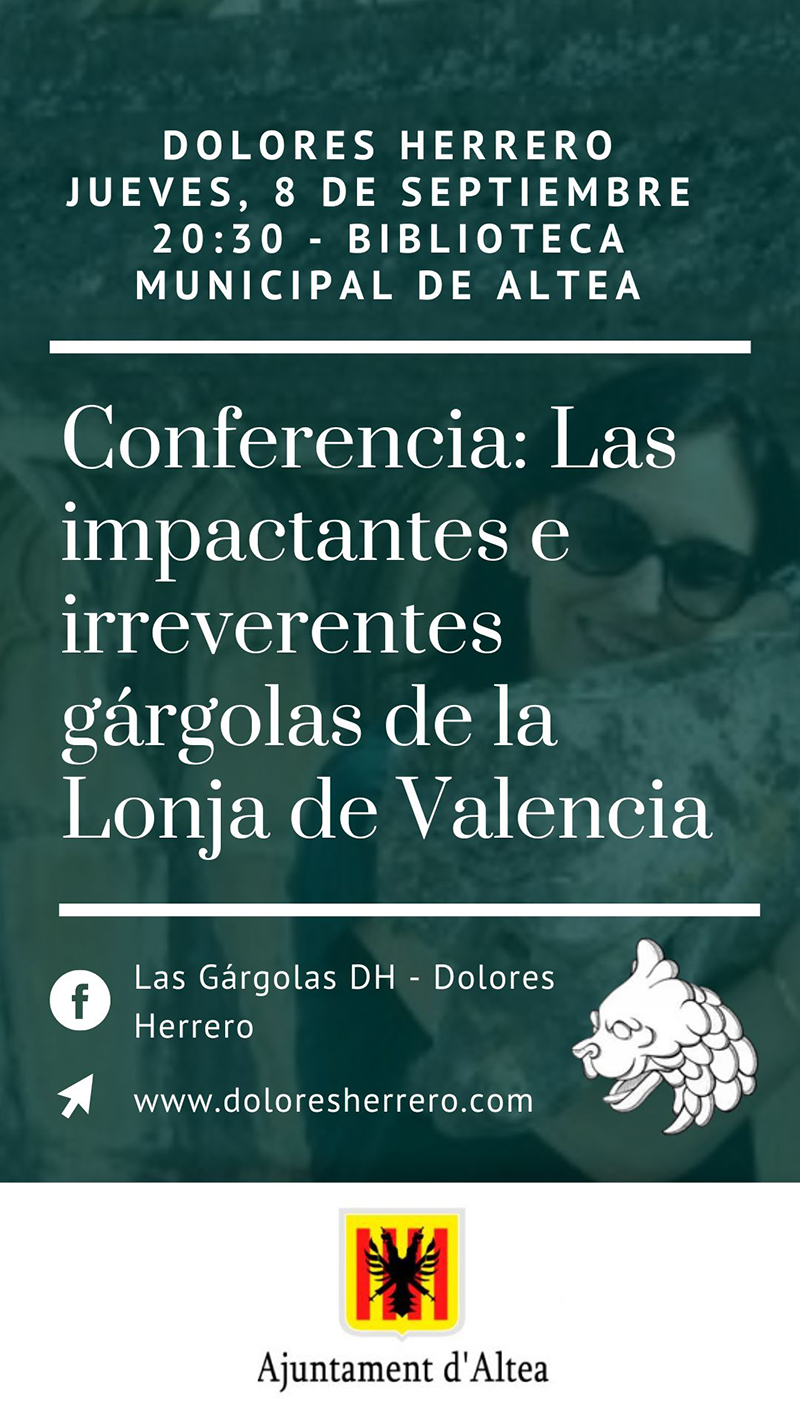 El Retorno de las Gárgolas programa una conferència de Dolores Herrero