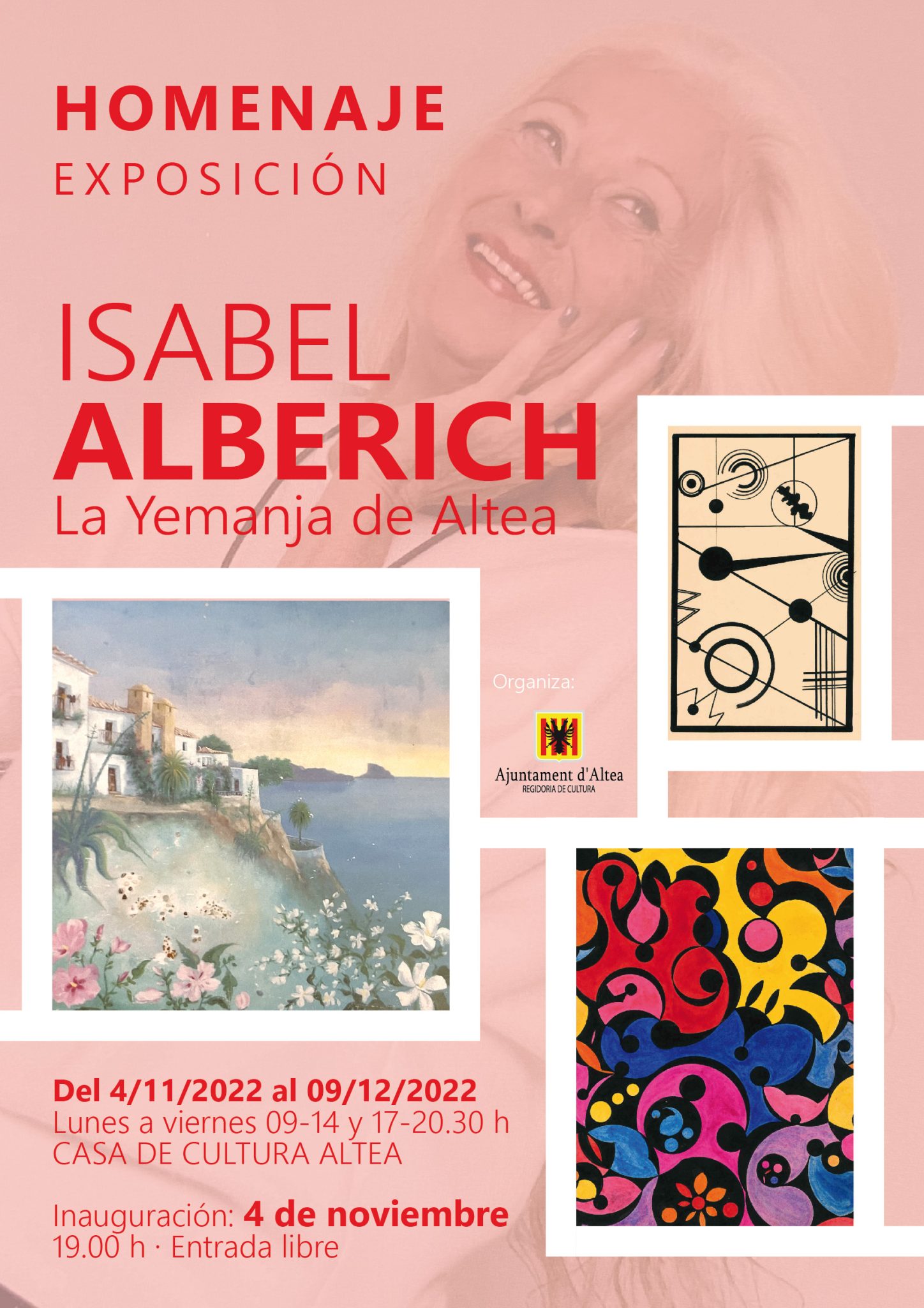 Altea homenatja l’artista Isabel Alberich amb una exposició