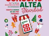 Altea lanza una nueva campaña Bono Consumo para Navidad con una inversión de 124.000 €