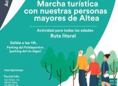 Bienestar Social organiza una marcha turística para personas mayores