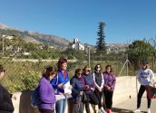 Numerosa participación en la ruta turística y cultural dedicada a Carmelina Sánchez-Cutillas