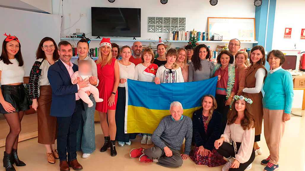 Más de 60 personas de Ucrania han formado parte de los cursos de español