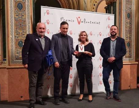 El Ayuntamiento de Altea recoge el premio de la Plataforma Valenciana del Voluntariado a la Administración Solidaria