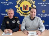 La Policia Local d'Altea rep més de 20.000 euros per a la renovació de material