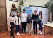 Proyectos Europeos presenta los estudiantes que participan en la movilidad juvenil Erasmus+ "Low No More" en Bulgaria
