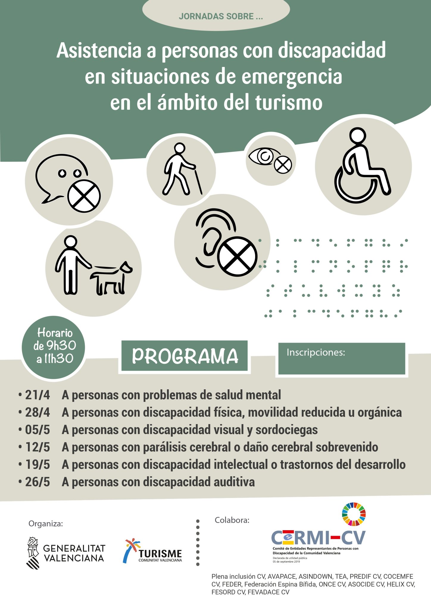 La Regidoria de Turisme anima als empresaris a ampliar la seua formació en assistència a la discapacitat en el turisme