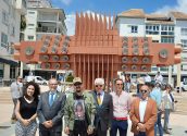 L'obra “Atalaya Terra” de l'escultor Víktor Ferrando ja llueix al Passeig d'Altea