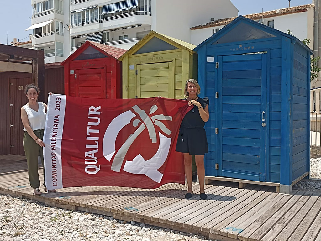 Las playas de Altea obtienen nueve banderas QUALITUR