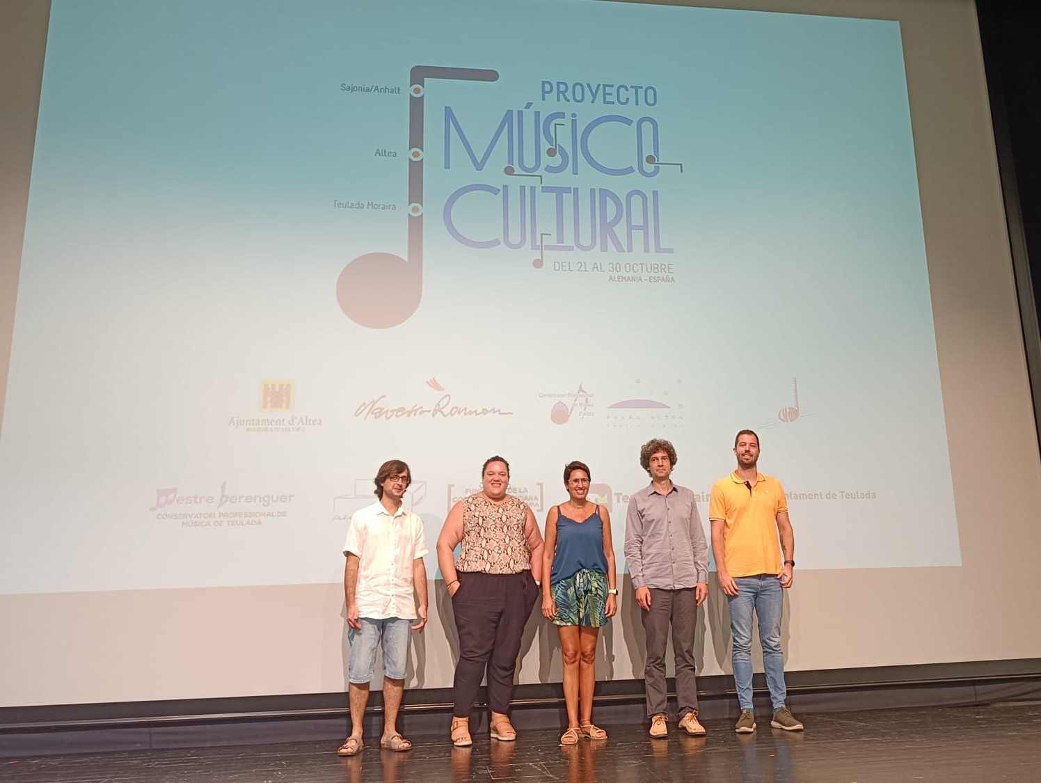 Altea, Teulada Moraira i Saxònia /Anhalt (Alemanya) s’uneixen en un Projecte Músic Cultural