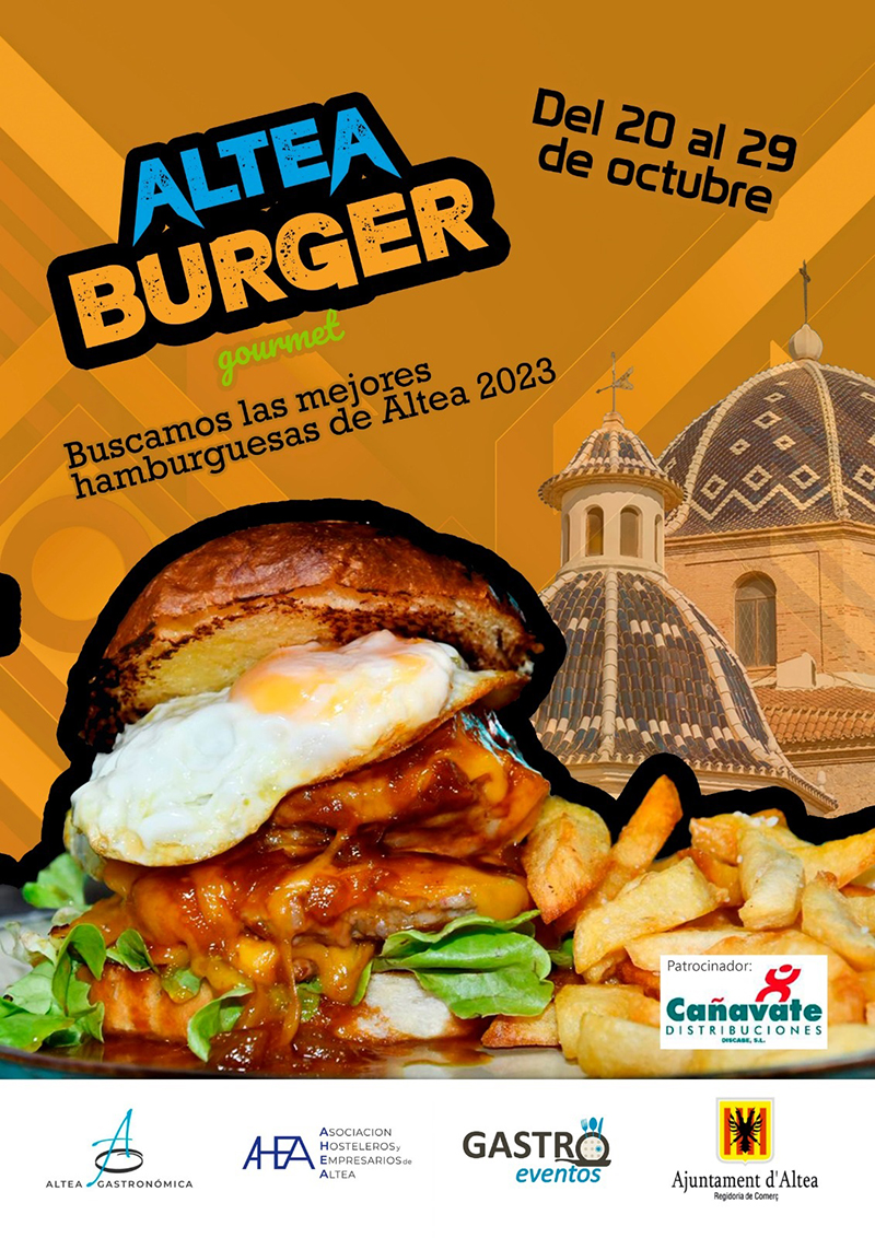 Fins a vint-i-tres hamburgueses diferents es podran degustar a l’Altea Burger Gourmet