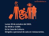 Turisme i Comerç organitzen una formació sobre accessibilitat per a personal de sala a restaurants i treballadors del sector comercial