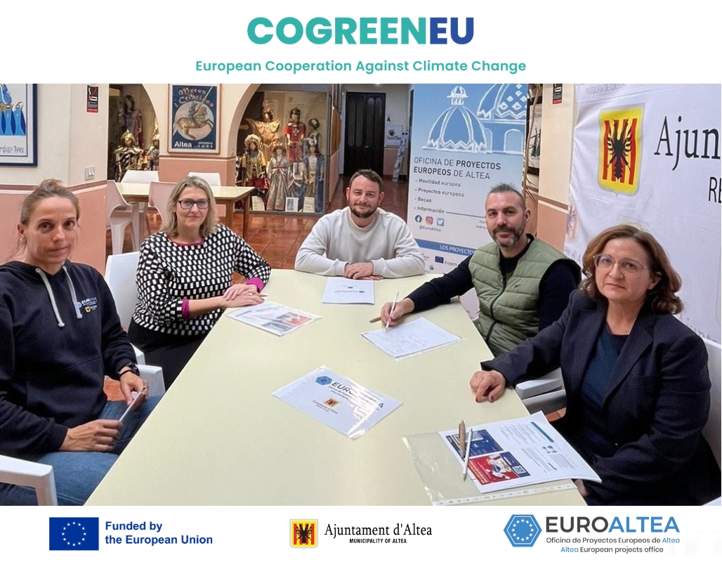 Altea participa a la trobada del projecte europeu “CoGreenEu” que celebra a Xipre